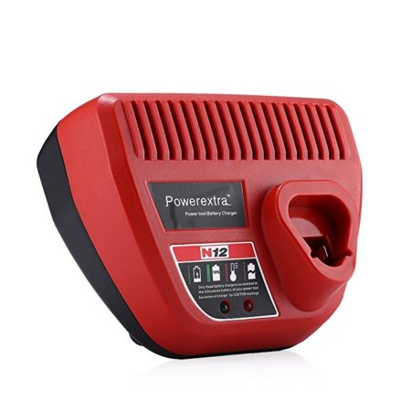 Powerextra Replacement Charger for Milwaukee M12 Redlithium Battery Charger