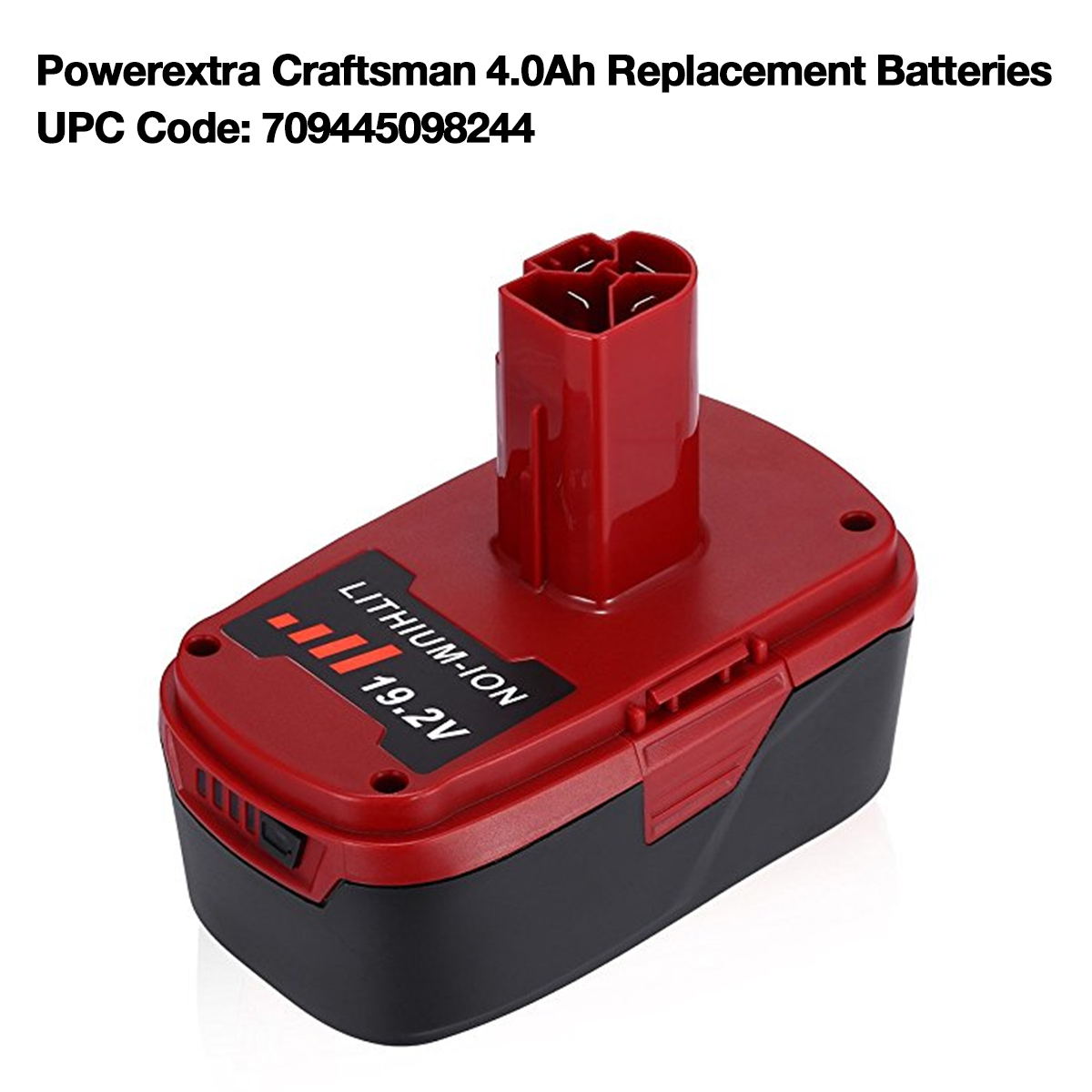 Powerextra 3.0Ah 18V Replacement Battery Compatible with Black&Decker A1718  A18NH HPB18 HPB18-OPE