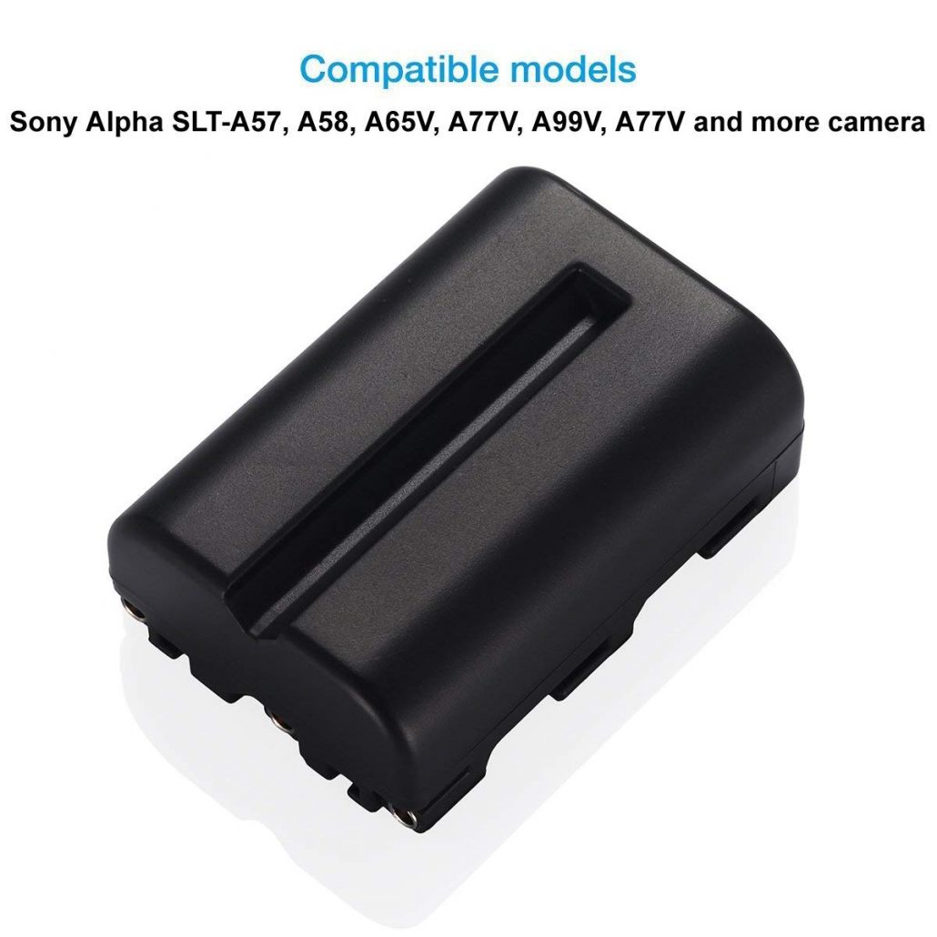Batteria Ayex NP-FM500H Agli Ioni Di Litio Per Fotocamera Sony Alpha (1700 MAh) - 5