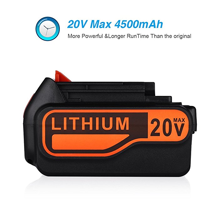 Black & Decker Lbxr20 Battery Lithium Ion 20V Max