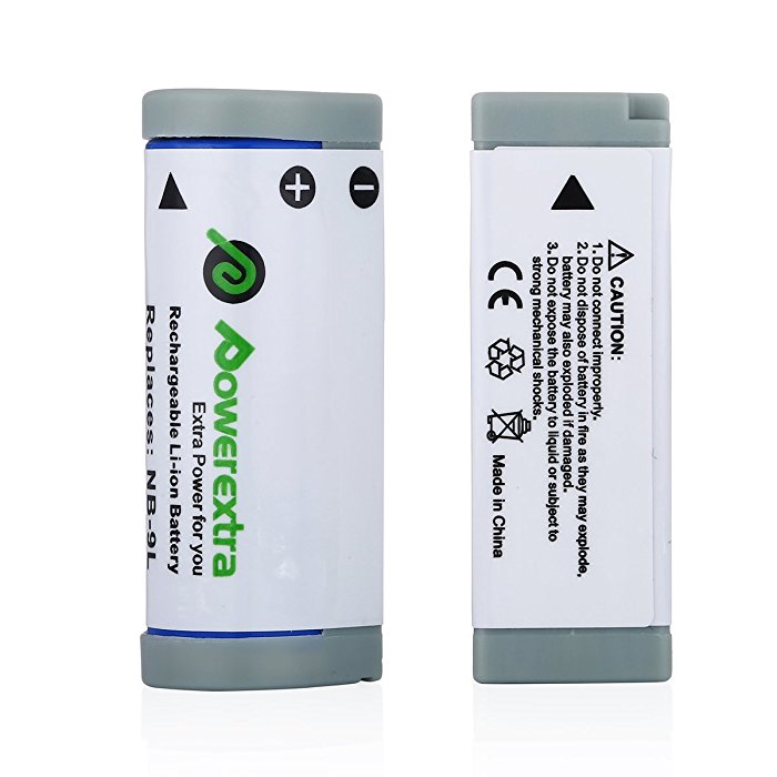 Newmowa NB-9L Replacement Battery And Charger Kit India