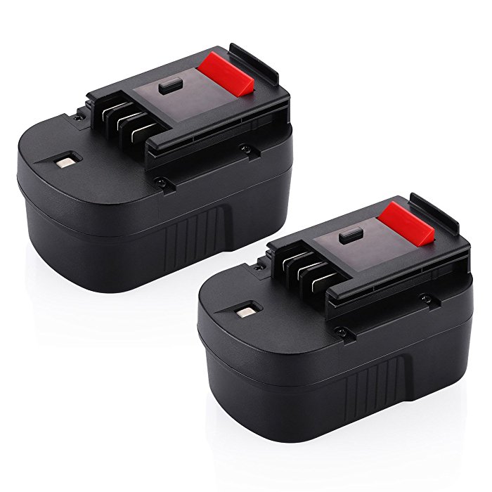 14.4V Black and Decker Cordless Drill Battery Replacement Replacement Power Tool Batteries for Black & Decker HPB14 FSB14 CDC140AK