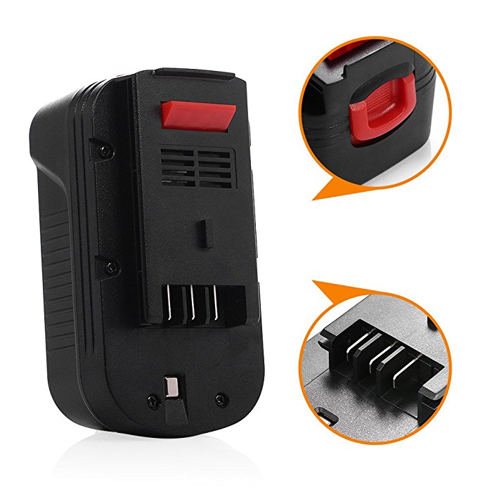 Ni-MH Power Tool Battery for Black & Decker 18V 3000mAh A18