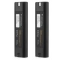 2 Pack Makita 9.6V 3000mAh High Capacity Battery for Makita 9000 9033 193890-9 192696-2 632007-4