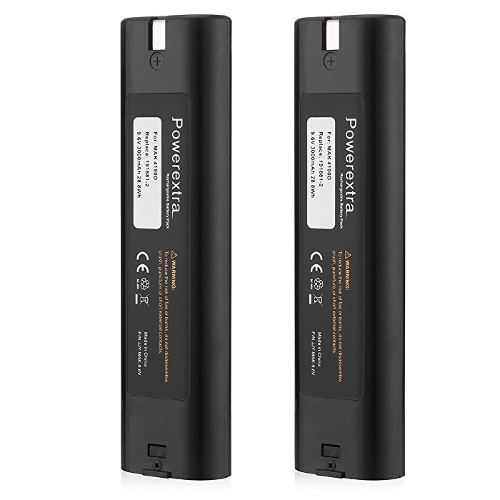 Powerextra Upgraded 2 Pack 3500mAh Black & Decker 18V Replacement