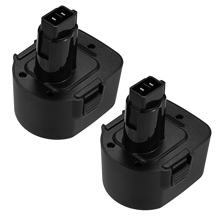 2 Pack Replacement Battery for Black & Decker PS130 FireStorm 12