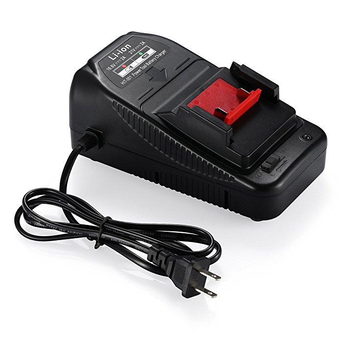 Replacement Black & Decker 20V Li-ion Battery Charger for Black