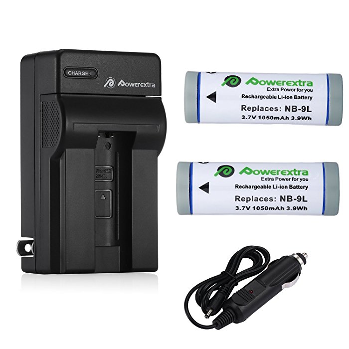 thumbnail image 2 of Kastar Battery Wall Charger Kit For Canon NB-9L - Fits PowerShot N Camera 2 of 5