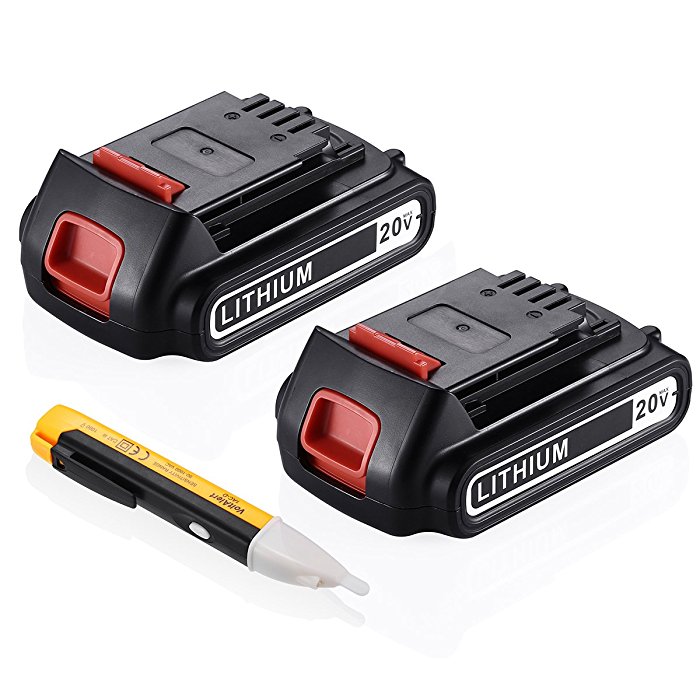 Lithium Battery 20v 2.0Ah 2000mah Deko. Black+ Decker Battery. Litium-ion электрический нож. Cordless Tool Battery Packs w126052 ALIEXPRESS.