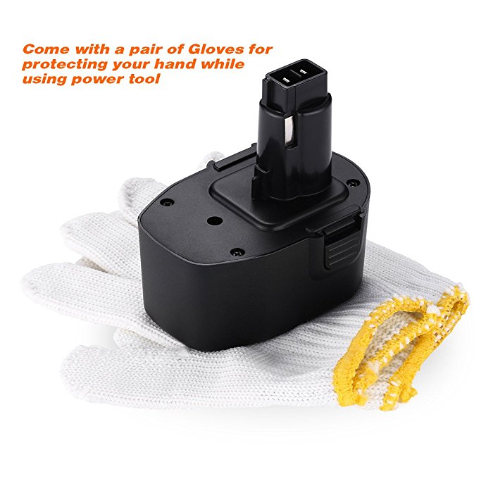 2.5Ah Electric Drill Battery Replacement for Black and Decker 14.4 Volt  Battery PS140