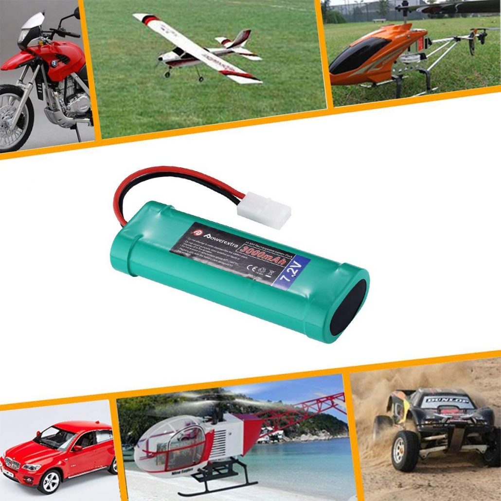 6 Cell 7.2 V Battery Pack for RC Cars , RC Trucks , RC Airplanes