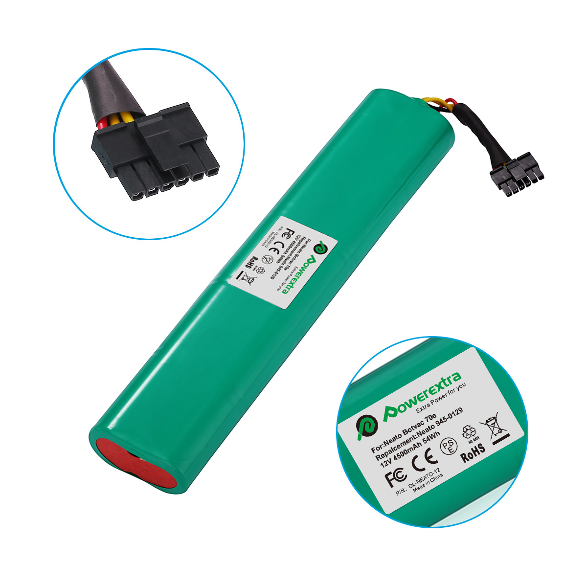 Battery for Neato Botvac 85 and D85 with 3500 Mah by Hannet's 