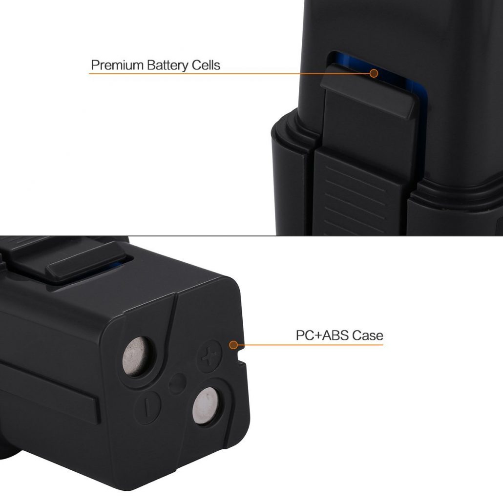 Powerextra 7.2V 2000mAh NiMH Replacement Battery for Ontel Swivel