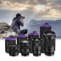 4 Pack Lens Case Lens Pouch Bag with Thick Protective Neoprene Soft Plush for DSLR Camera Lens
