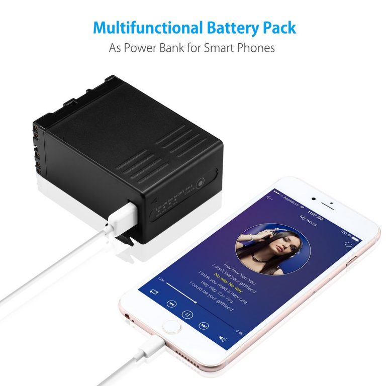 Powerextra Multifunctional Battery for Sony XDCAM EX Camcorders