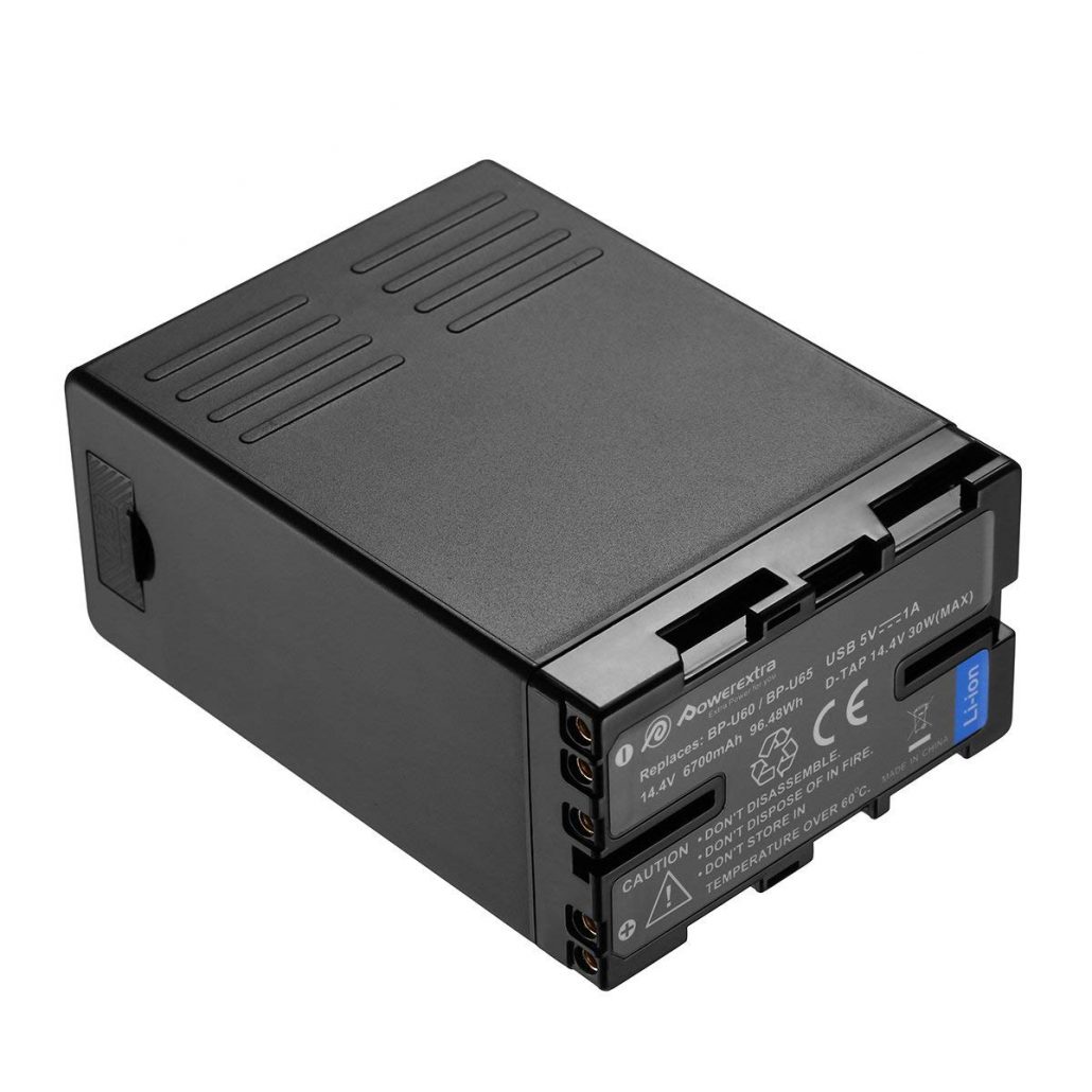 Powerextra Multifunctional Battery for Sony XDCAM EX Camcorders