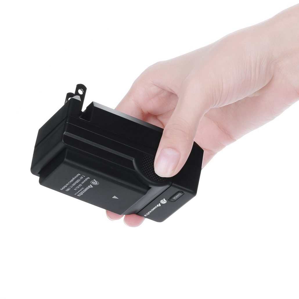 Powerextra 2 Pack Replacement Battery and Charger for Nikon ENEL14, EN