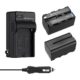 Powerextra 2 Pack Replacement Sony NP-F750 Battery and Charger for Sony NP-F730, NP-F760, NP-F770 Battery and Sony CCD-TRV215 CCD-TR917 CCD-TR315 HDR-FX1000 HDR-FX7 HVR-V1U HVR-Z7U HVR-Z5U Camcorder