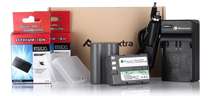 Convenient Battery Charger Kit for Digital Cameras