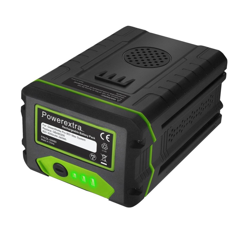 For Greenworks 6.0Ah 80V Max Lithium-Ion Battery Replacement (Twin Pack