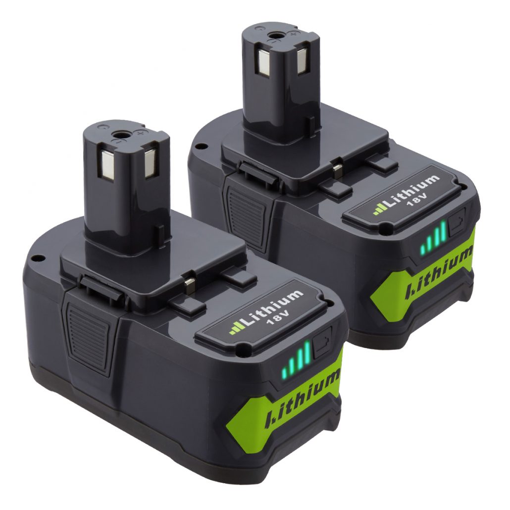 Powerextra P108 18V 5000mAh One+ Compact Lithium Ion Battery for Ryobi