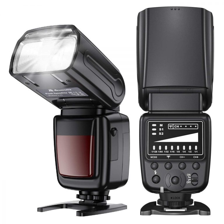 Powerextra Flash Speedlite, 2.4G Wireless Flash Trigger Transmitter Set