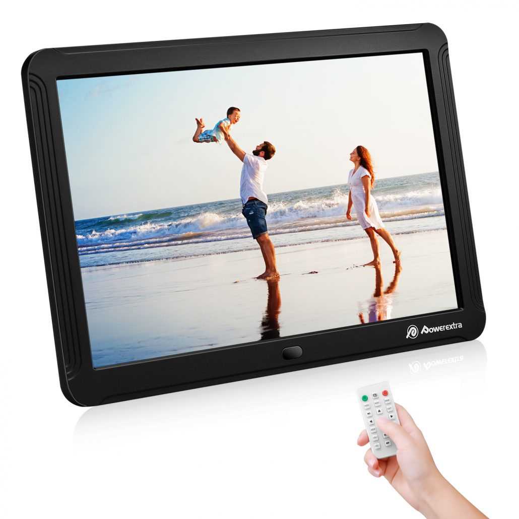 Powerextra 8 inch Digital Photo Frame HD Digital Picture Frame 1280 x
