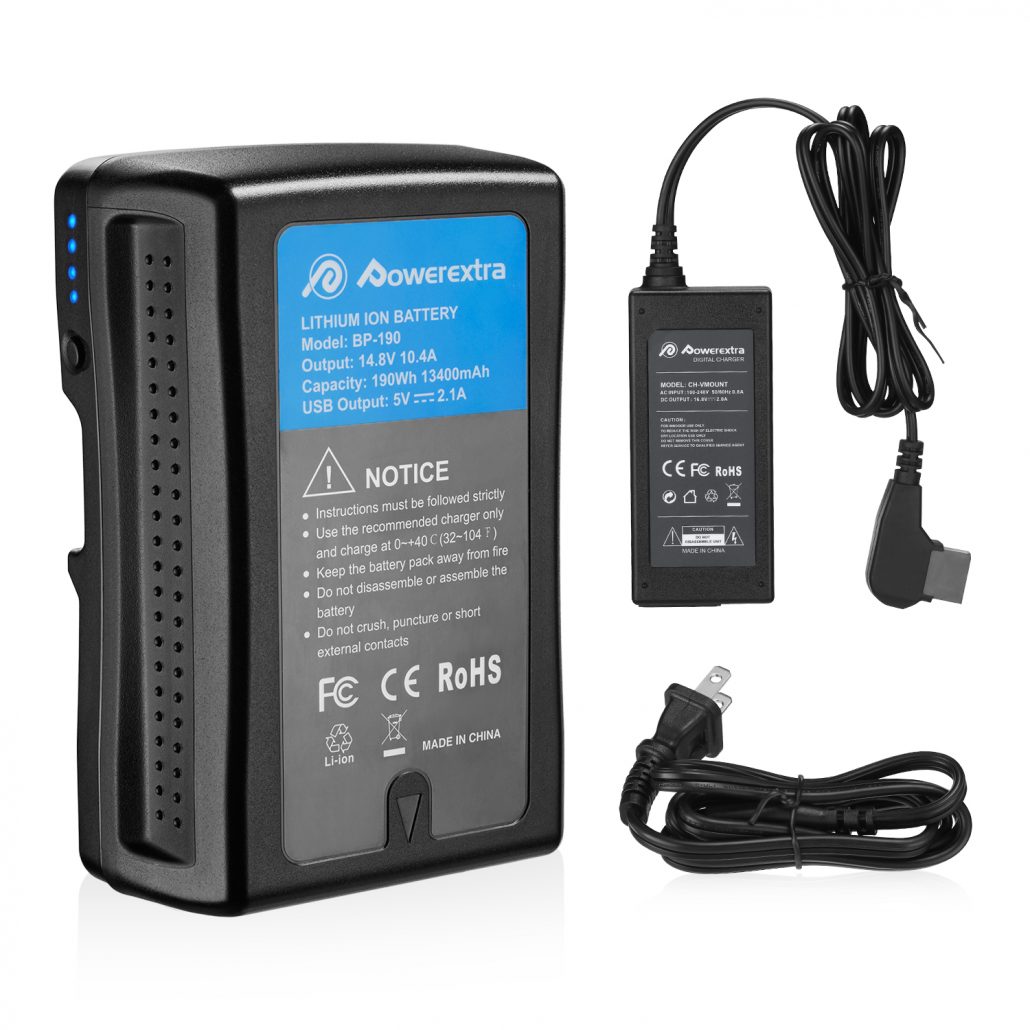 Powerextra Multifunctional Battery for Sony XDCAM EX Camcorders